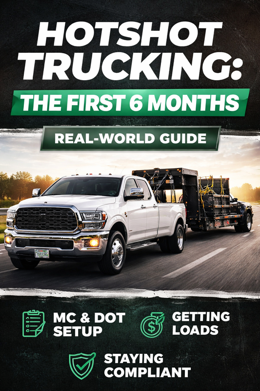 Hotshot Trucking: The First 6 Months (Real World Guide)